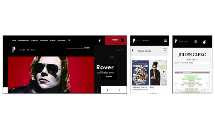 Webedia conçoit le nouveau site et l’application mobile de la Salle Pleyel