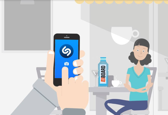 Ads On Board noue un partenariat avec Shazam autour de la reconnaissance d’image