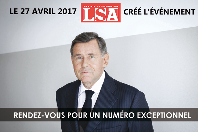 Georges Plassat, PDG de Groupe Carrefour, prend les commandes de LSA du 27 avril