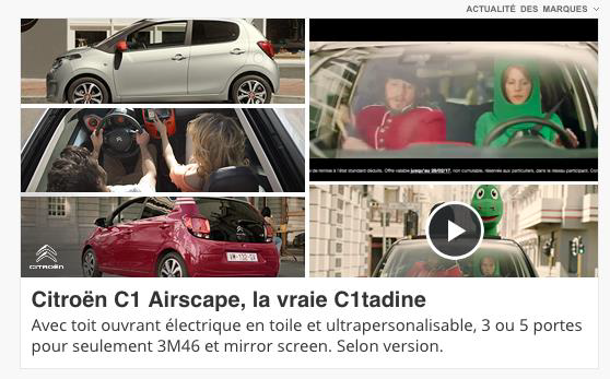 Havas Media et Citroën inaugurent le nouveau format vidéo d’Invibes Advertising