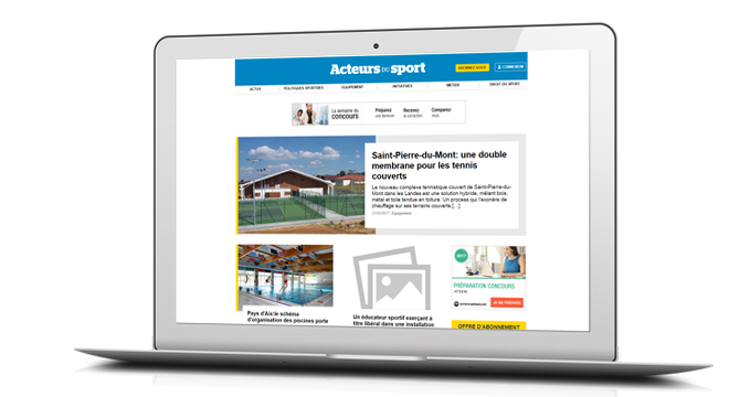 Acteurs du Sport lance une nouvelle version de son site web