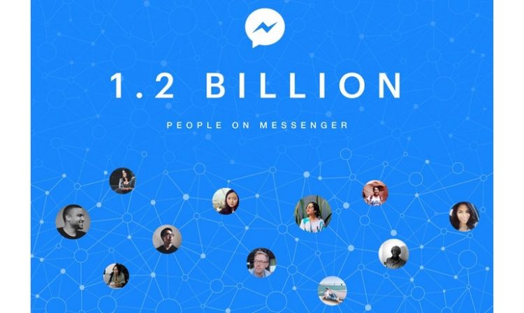 Facebook Messenger revendique 1,2 milliard d’utilisateurs
