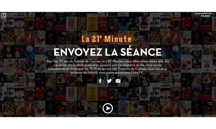 20 Minutes lance un générateur qui recommande des films primés à (re)découvrir