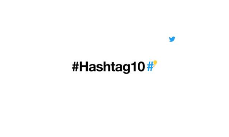 Twitter célèbre les 10 ans du hashtag sur son réseau