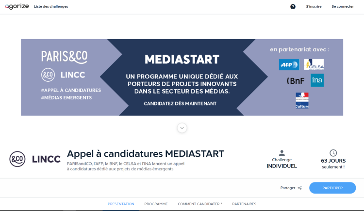 Paris&Co, l’AFP, la BnF, le CELSA et l’Ina soutiennent les projets de médias émergents via le programme d’incubation Mediastart