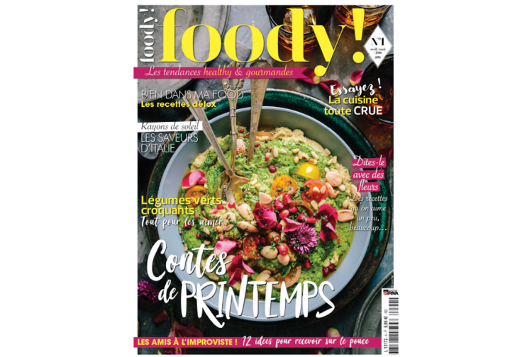 Le groupe Riva lance «Foody» magazine cuisine sur les tendances healthy et gourmandes