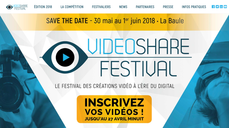 Videoshare Festival : les inscriptions de campagnes vidéo sont ouvertes jusqu’au 27 avril