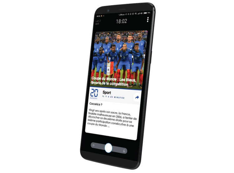 20 Minutes amplifie la mise en avant des contenus sur mobile Android avec Eclipse by Swiper