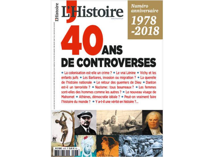 Le magazine L’Histoire souffle sa 40ème bougie avec un numéro spécial de 140 pages