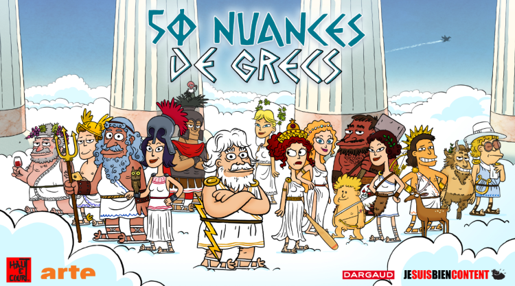 «50 nuances de Grecs», nouvelle série courte d’animation sur Arte en prime time à la rentrée