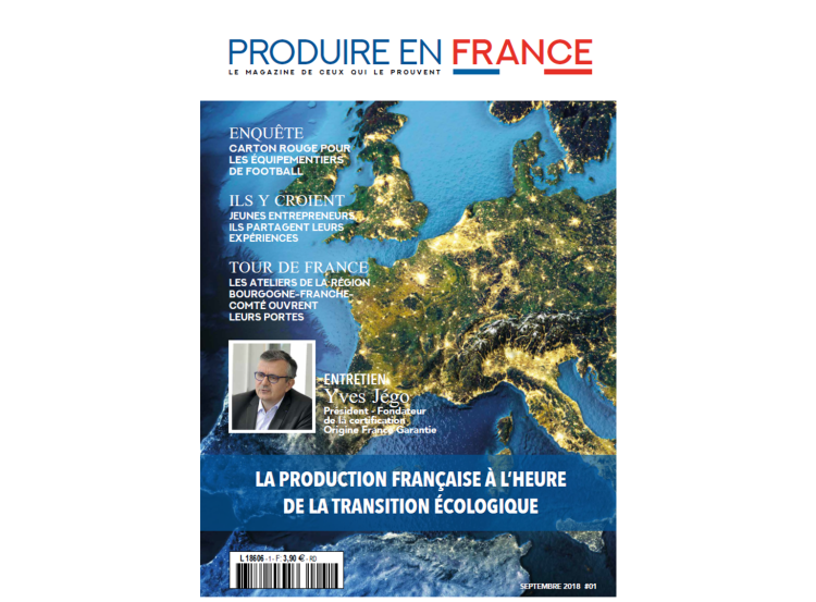 Lancement du magazine Produire en France