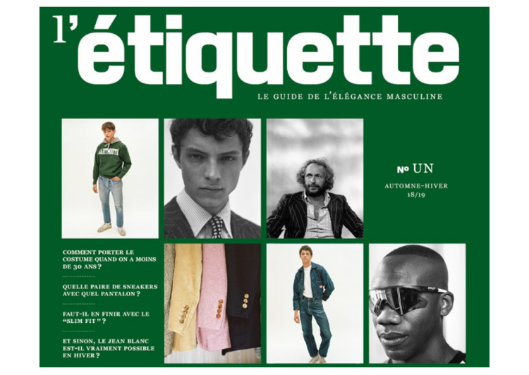 So Press (Society) lance L’Etiquette, un mag sur la mode masculine