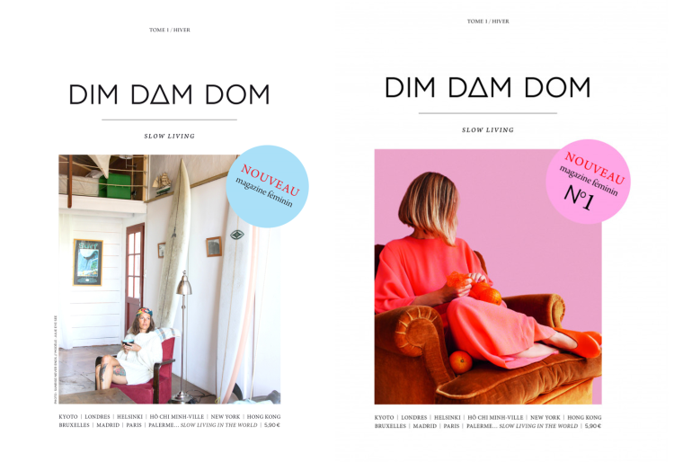 L’éditeur d’Ideat lance le féminin trimestriel Dim Dam Dom