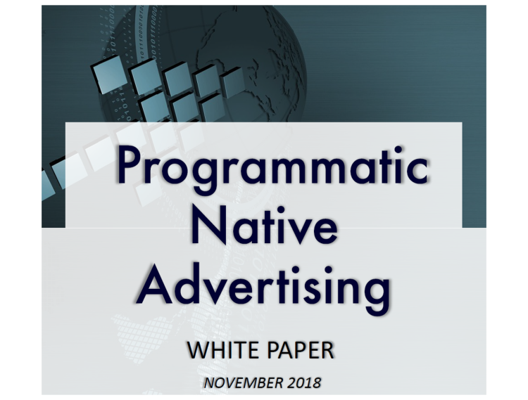L’Iab Europe publie un nouveau livre blanc sur le Native programmatique