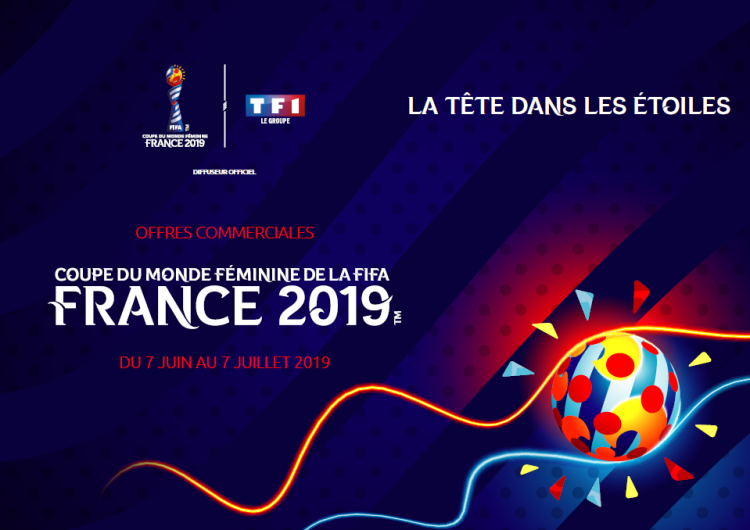 Les antennes du groupe TF1 et TF1 Publicité déploient leur dispositif pour la Coupe du Monde féminine de football