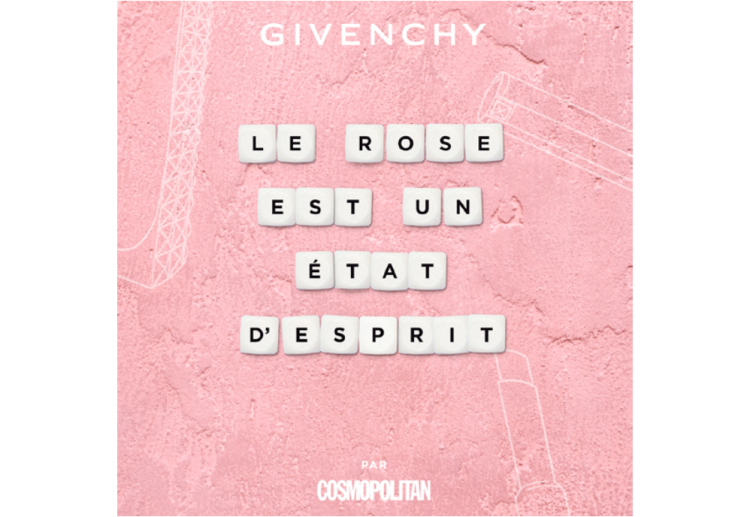 GMC Media décline la vie en rose pour Givenchy avec KR Wavemaker