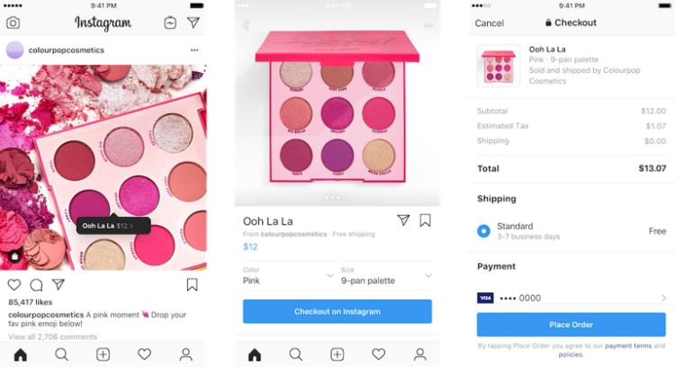 Social commerce  : Facebook ajoute une brique transactionnelle à Instagram