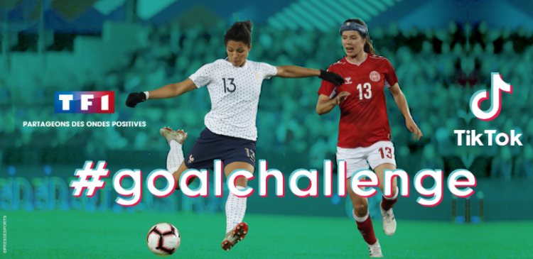 Coupe du Monde de football féminine : le #GoalChallenge de TF1 et TikTok cumule 800 vidéos et 10 millions de vues