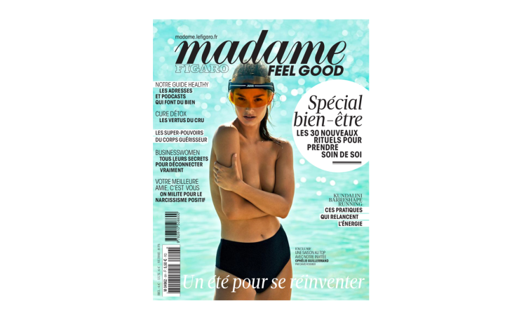 Madame Figaro continue d’investir le territoire du bien-être avec la sortie du hors-série Madame Figaro Feel Good