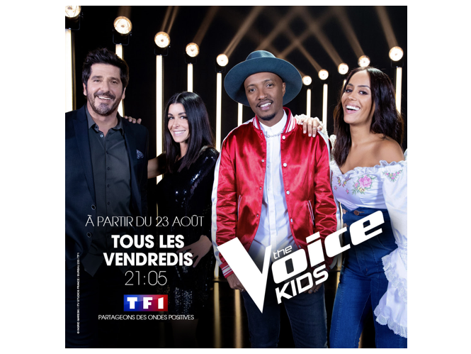 Retour de The Voice Kids le vendredi 23 août sur TF1
