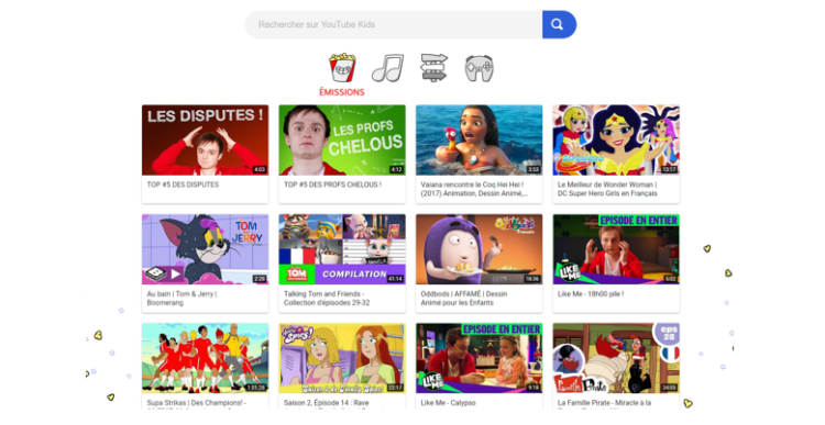 YouTube Kids ouvre une interface hors de YouTube en ouvrant son propre site