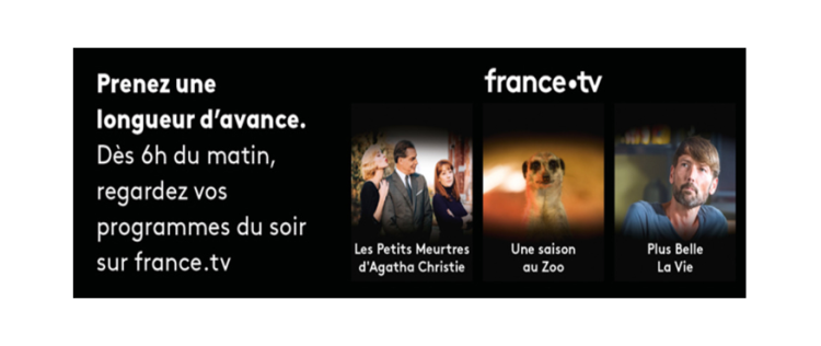 La mise en ligne de programmes du soir dès 6 heures du matin parmi les innovations du nouveau France.tv