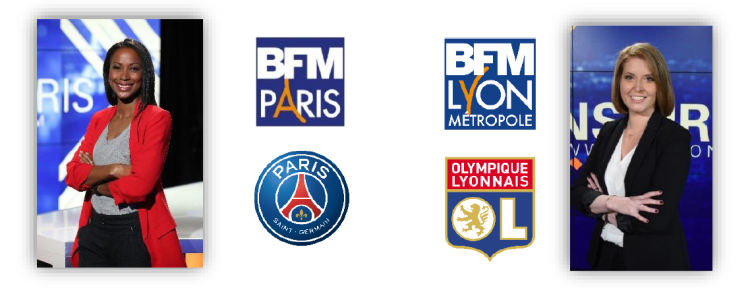 Les matchs de Ligue des Champions du PSG et de l’OL rediffusés en différé sur BFM Paris et BFM Lyon