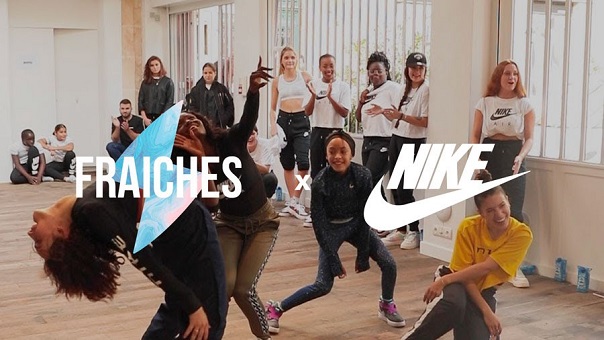 Fraiches de Vertical Station met en œuvre événementiel et contenus pour mobiliser des communautés de danseurs pour l’annonceur Nike