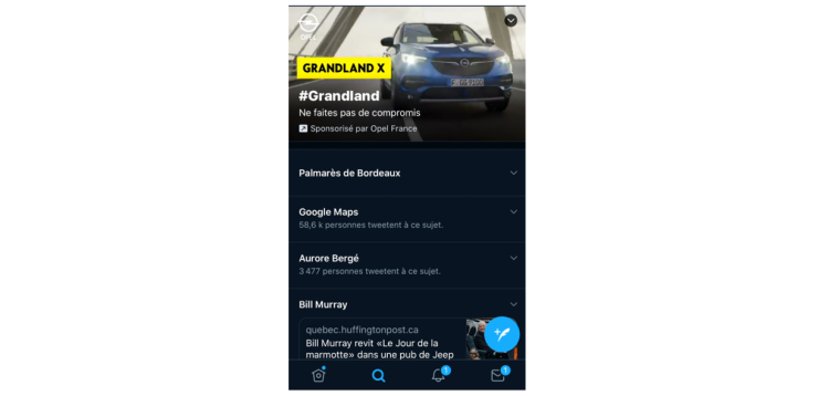 MRM accompagne Opel dans le lancement de la campagne de tendances sponsorisées Spotlight de Twitter avec Mediacom