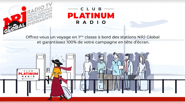 NRJ Global ouvre le Club Platinum Radio qui permet aux marques un accès privilégié en tête d’écran