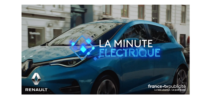 Renault adopte le format «La Minute» de FranceTV Publicité avec OMD