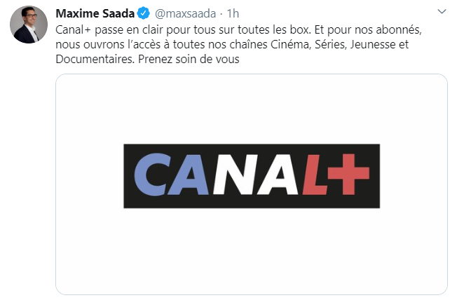 Canal+ rend ses contenus accessibles en clair sur toutes les box