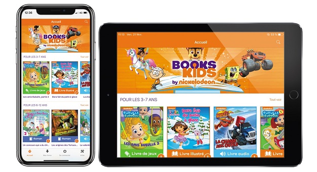 L’application «Books for kids» by Nickelodeon gratuite pendant 1 mois