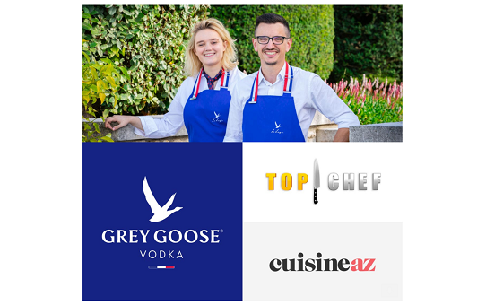 M6 Publicité associe Grey Goose à une ancienne candidate de Top Chef