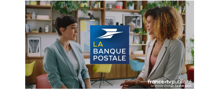FranceTV Publicité et Starcom orchestrent une campagne TV et digitale pour La Banque Postale avec la participation de l’animatrice Tiga