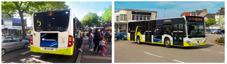 ExterionMedia va gérer l’espace des bus de Brest