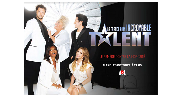 La France a un incroyable talent revient sur M6 le mardi 20 octobre