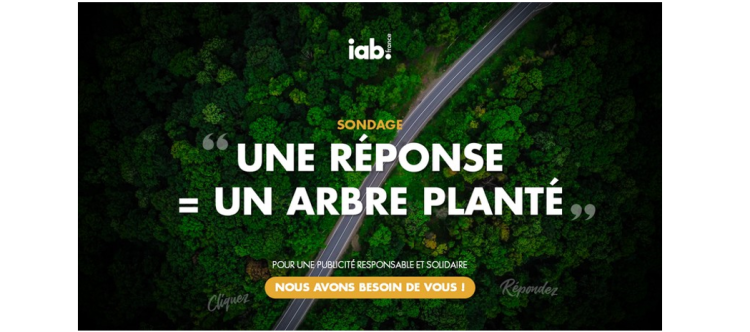 Sondage de l’IAB France sur la publicité responsable et solidaire
