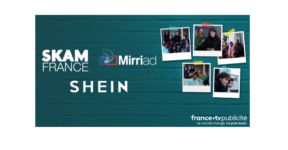Shein inaugure l’offre de placement de produits Mirriad 100% digital de FranceTV Publicité