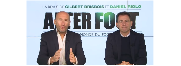 Gilbert Brisbois et Daniel Riolo déclinent l’émission After Foot en revue