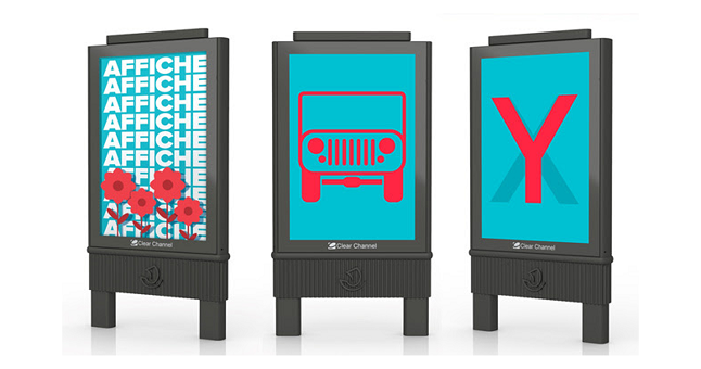 Clear Channel lance des offres émergentes sur les mobiliers urbains d’information de la capitale