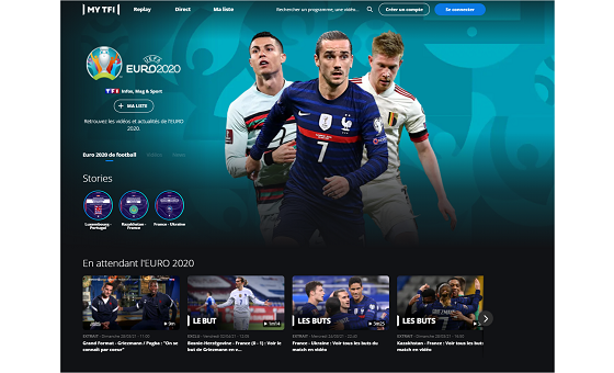 Stories et podcasts au menu de l’offre digitale de TF1 pour l’Euro 2020