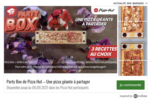 Pizza Hut inaugure le format Play Reel d’Invibes avec Heroiks