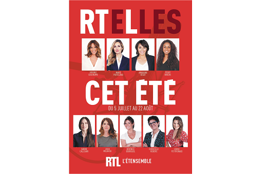 RTL : une grille d’été féminine