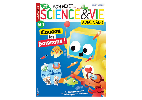 Reworld Media décline le titre Science&Vie pour les tout-petits avec Mon Petit Science&Vie