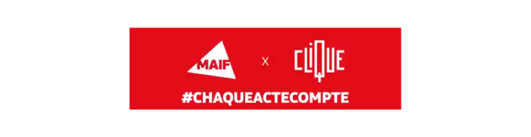 Mindshare Invention et Canal Brand Factory déploient des contenus pour la Maif sur Clique TV