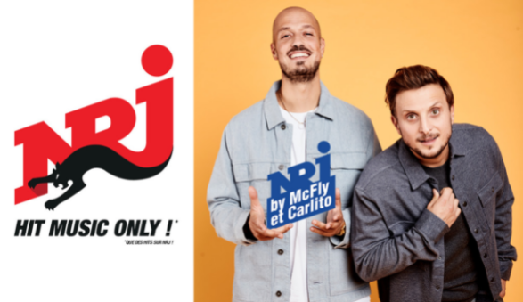 Mcfly et Carlito signent une nouvelle webradio de la marque NRJ