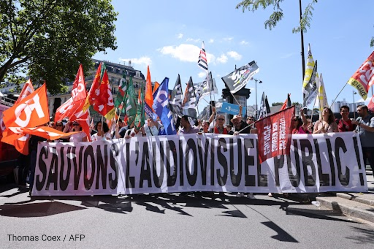 Fin de la redevance : grève très suivie chez France Télévisions et Radio France