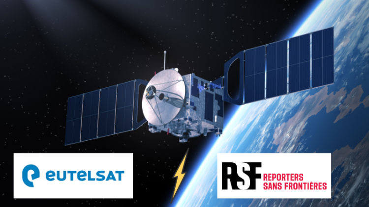 Diffusion de chaînes russes en Russie par Eutelsat : RSF saisit l’Arcom