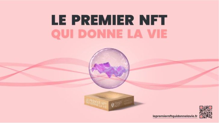 Addiction Agency déploie pour France Adot une campagne avec des NFT autour du don d’organe